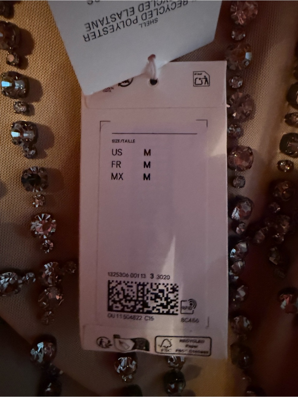 Stella McCartney H&M Crystal Embellished Mesh Bodysuit - Picture 5 of 6